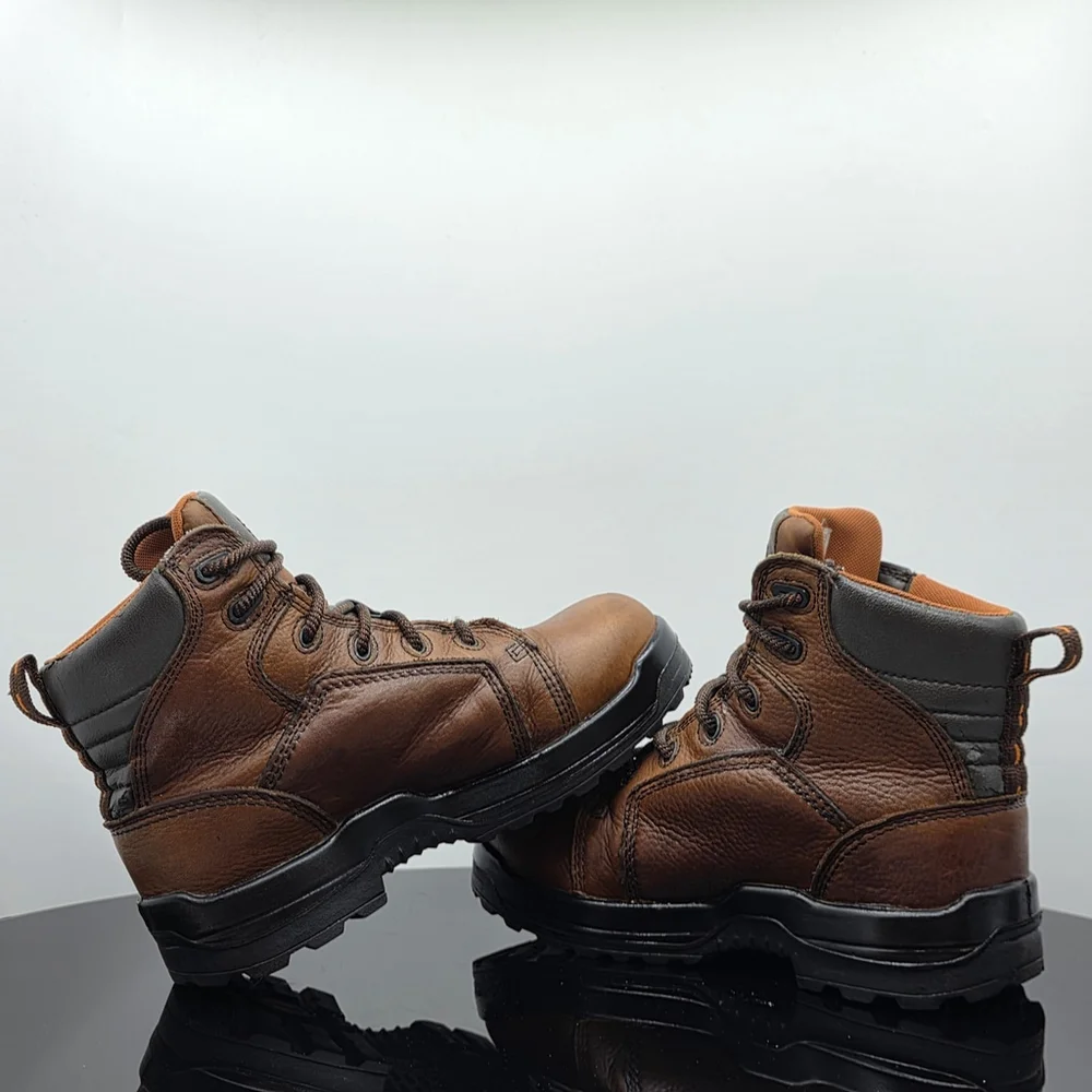 Rockport Works RK664 Composite Toe Waterproof Leather Boots Mens 7M Women’s 9M